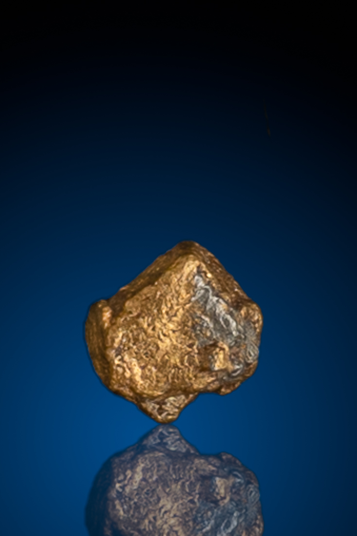 Beautiful Rare Gold & Platinum Crystal Nugget from Russia (image for) Beautiful Rare Gold & Platinum Crystal Nugget from Russia